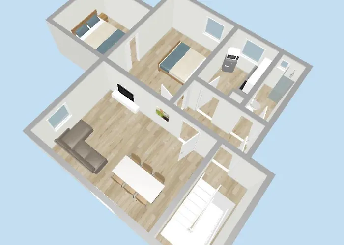 Easystayii 6p Switch Tv Appartement